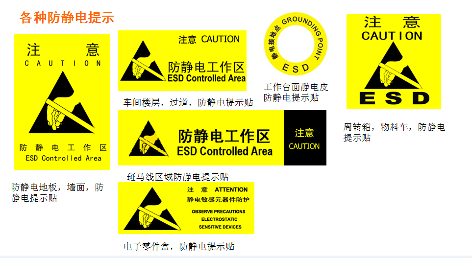 电子产品，选择高性能防静电标签！
